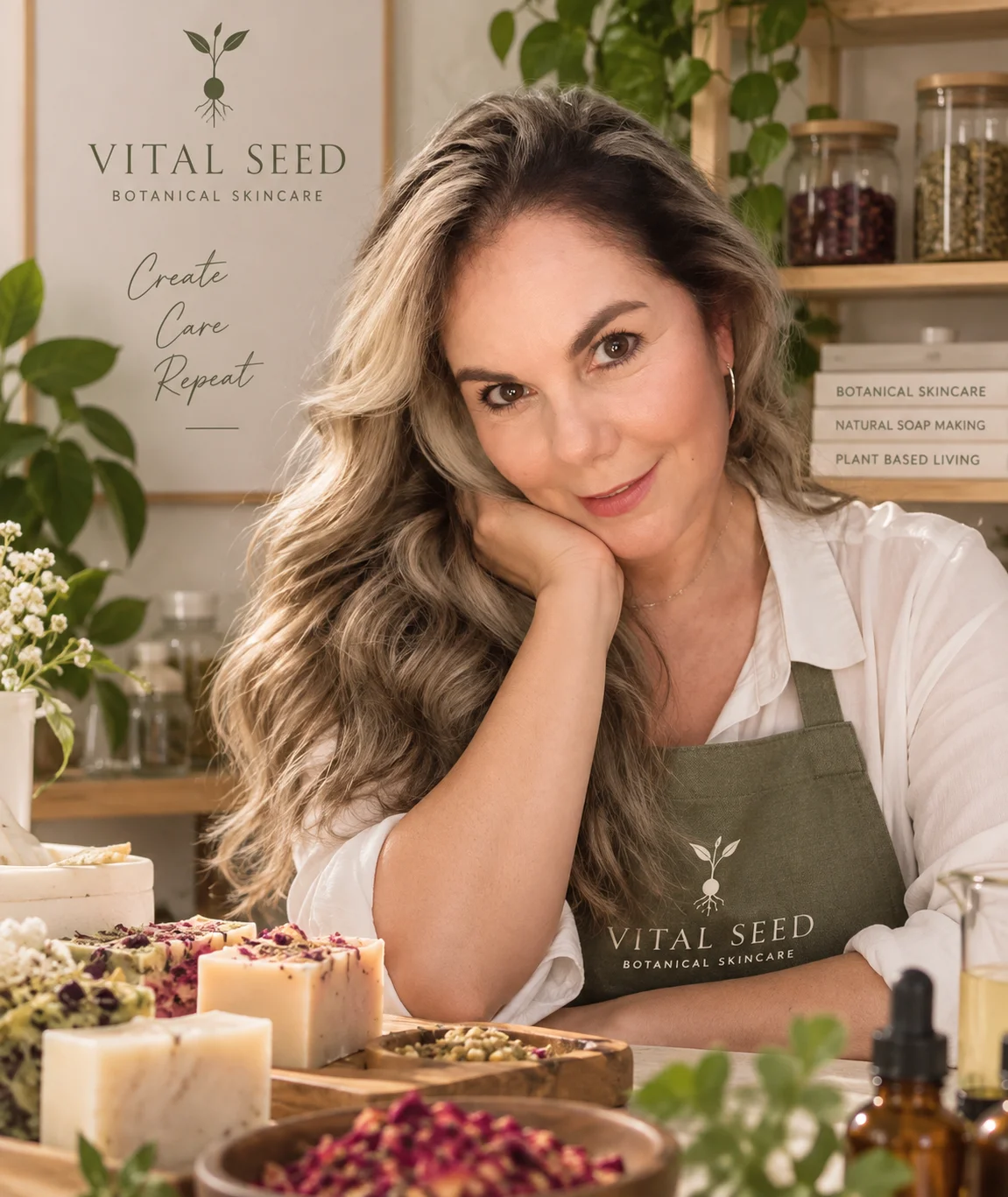 Gabriela Zapata, founder of Vital Seed Botanical Skincare