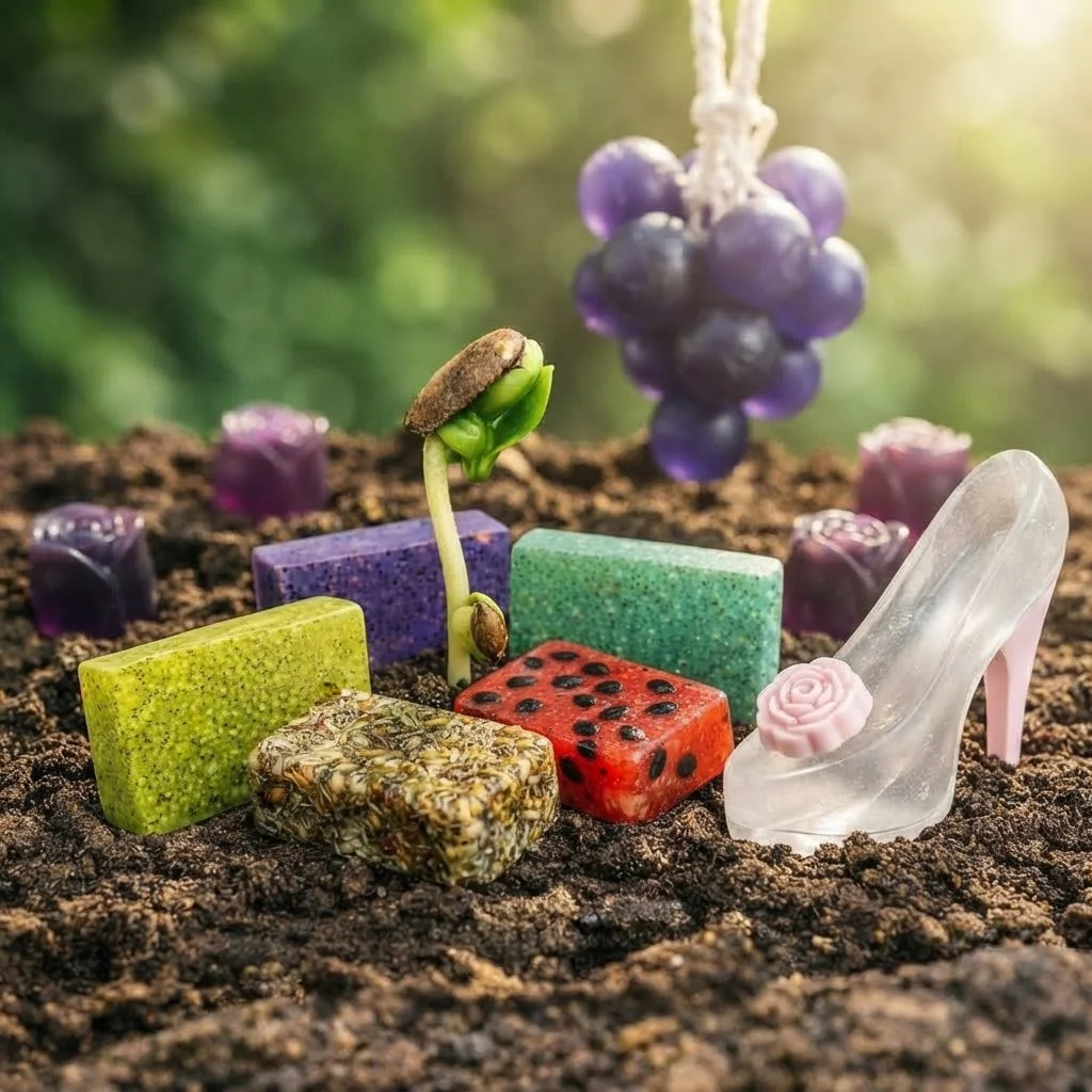 Handcrafted soaps by Vital Seed